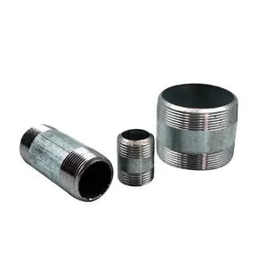 Wholesale 3-6cm Threading Galvanized Corrosion-resistant Pipe Fittings Zinc Plated Surface Treatment Low Pressure Natural Gas