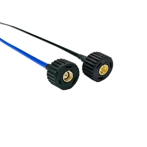 Wavelink 174mm RG141 RF Pigtail Cable, SMA Male Connector with Nut Cap, Bare Stripped End, 200-2000MHz