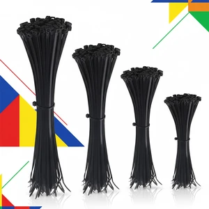 2.5*100/100pcs Factory Directly Supply High Quality Plastic Nylon Self-locking Cable Zip Ties