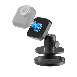 High Quality and Durable Multi-Scenario Use 360° Rotatable Magnetic Bracket for Insta360 X5 X6 Reusable Adhesive Camera Mount