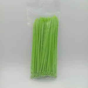 MOQ 50pcs Multi Color Cable Ties Self Locking Nylon 66 Cable Ties Releasable Cable Ties