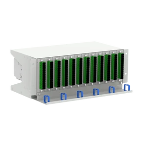 4U 144 Cores 19 Inch Optical Fiber Patch Panel with SC & FC Connectors Used Sub ODF