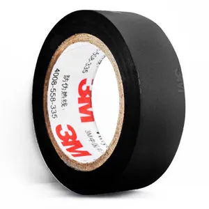 3&M 1500 Pvc Vinyl Insulating Electrical Insulation Tape for Wires Repair Black