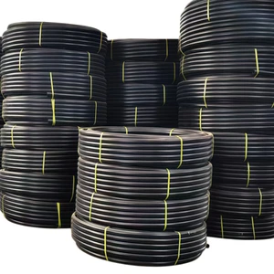 Factory Price HDPE Water Pipe 16mm 20mm 25mm 32mm 40mm 50mm HDPE Pipes 100m, 200m Hdpe Roll Pipe For Water Distribution System