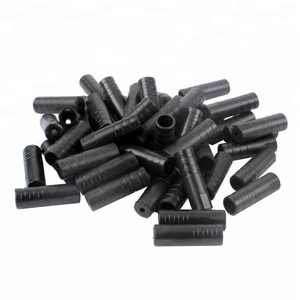 ZTTO 100pcs Bicycle Plastic Shifting Cable Housing Ferrule End Caps Bike Tips Cap Crimp for Easy Installation