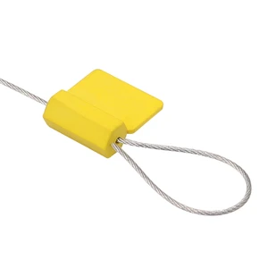 PM-CS3302 Custom Serial Number Aluminium Wire Cable Seal Heavy Duty Anti-Tamper Seal For International Logistics