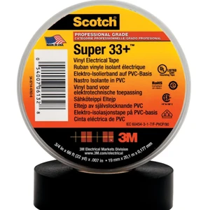 YITUO Super 33+ Vinyl Electrical Insulating Tape Black PVC Material With Acrylic Pressure Sensitive Adhesive for Bag Sealing