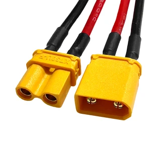 XT30 Female Male Custom Silicone Wire Cable Harness High Current Battery Connector For RC Drone Lithium Power System