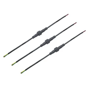 Outdoor Light M18 Connector 2 3 4 5 Pin Industrial Sensor Electric Cable Wire Male Female IP67 Waterproof Connector
