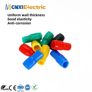 CNXI V Series Various Colors Crimp Connectors Electrical Wire End Caps PVC Soft Insulated Sleeves Various Splice Type Terminals