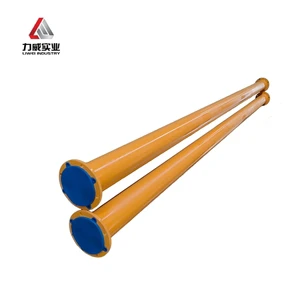 Corrosion Resistant Rubber Lined Straight Pipe High Quality Manufacturer Rubber Lined Pipe Fittings