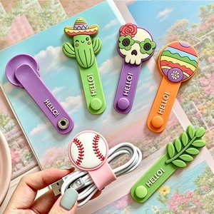 Customizable Pvc Cable Organizer Wire Fixing Clips Strong Adhesive Cord Organizer for Home Office Wiring