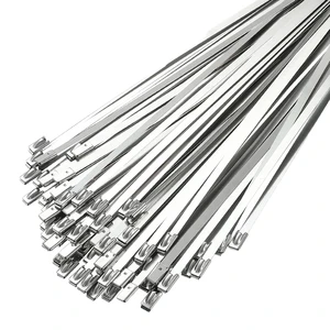 Nylon Zip Ties (100PCS 11.8 Inch) Heavy Duty Self-locking Cable Ties with Steel Balls