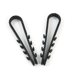 Effective Plastic Cable Clips Nylon Cable Clamp Wire Rope Clip Adjustable Cable Clamp