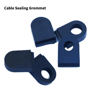 Factory Customized Industrial High Wear-resistant Fiber Optic Cable End Sealing Cap EPDM Rubber Parts Molded Rubber OEM Water