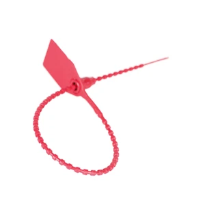 Plastic Tamper Seals, Zip Ties For Fire Extinguishers Pull Tite Security Tags Numbered Disposable Self-Locking Tie