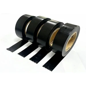 Transparent Single-Sided Rubber PVC Electrical Insulating Tape for Securing Seams Wedding Exhibition Carpets Vinyl Flooring