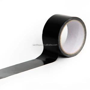 Heavy Duty Waterproof Low Noise Soft Easy-Tear Single Hot Melt Strong Duct Tape Pressure Sensitive Packing Tape Indoor Outdoor