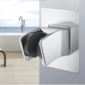 Adjust Adhesive Shower Head Bracket for Handheld Shower Head Wall Mount Bracket