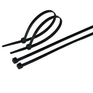 Cable Tie Plastic Nylon 66 Zip Ties Yellow Wire Ties Black Red Blue Green OEM Good Packing Pcs ROHS Color Support Feature Eco
