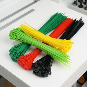 ChenKe Self-Locking Nylon Cable Ties 3*200mm Model 2.5mm Width Strong Industrial Electrical Use