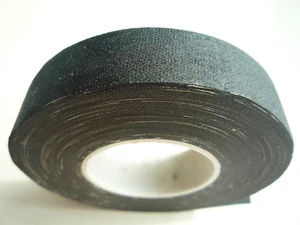 Black Cotton Fabric Insulation Tape Anti-Aging Low Temperature Resistant Safe Leakage-Proof Wire Wrap Tape for Cable Protection