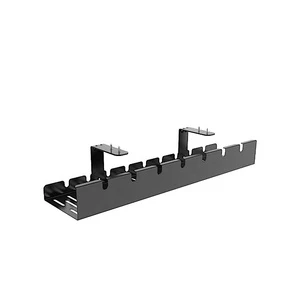 Customized Sturdy Metal Aluminum Office Desktop Cable Management Tray
