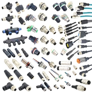 Cable Manufacturer M12 Waterproof M8 Sensor Connector IP67 NMEA2000 Cable M5 Double End Terminal Overmolded M16 Plug and Socket