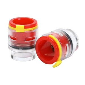 FPF3-20MM Red Microduct End Stops for Duct Fiber Optic Cable Micro End Cap Coupler