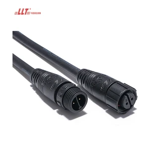 2 Wire Cable Connector M16 Electrical Cable Connector 3 4 5 6 7 8 Pin Ip67 Waterproof Connector