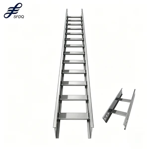 Heavy Duty Galvanized Steel Cable Tray Ladder Type for Electrical Wiring System