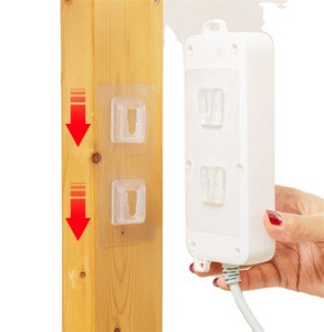 Suction Cup Sucker Wall Storage Holder for Kitchen Strong Transparent Hooks Double-Sided Adhesive Wall Hooks Hanger