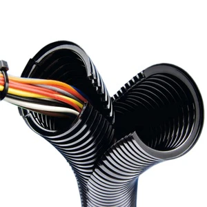 High Temperature Resistant 135 Degree Cable Conduit 135 Degree Nylon PA6 Corrugated Tube
