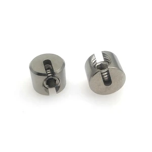 a Wire Rope Clip Competitive Price Stainless Steel Cross Cable Clip Wire Rope Clip Cable Clamps for Cable Railing