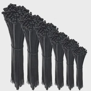 High-quality Cable Clips Tie Wrap Plastic Self-locking Cable Strap Nylon Zip Tie Cable Clamp