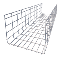 Customized Industrial Corrosion-Resistant Galvanized Surface Wire Mesh Cable Trays Carbon Steel 200mm Side Rail Height Tengxiang