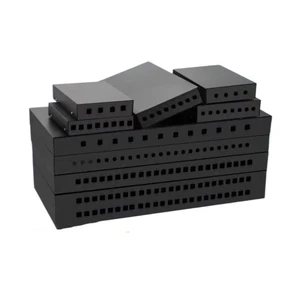 Optical Fiber Patch Panel Desktop Type SC LC FC ST 2 4 8 12 Ports Termination Box FTTX Use Cable Splice Box