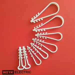 Plastic Wall Cable Clips