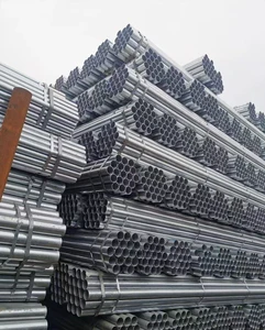 12 ft Hot Dip Galvanized Round Steel Pipe GI Pipe Pre Galvanized Steel Pipe 4 Inch 1/2 Inch Galvanized Tube Fitting Dimensions