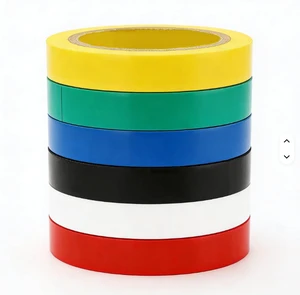 PVC Electrical Insulating Tape-Single Sided 0.13mm Thickness High Voltage Resistant for Listed for Wire Harness Cable Protection