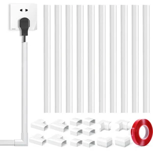 High Quality White PVC Ventilated Cable Tray Slotted Channel Construction Use 100kg Load Capacity 300mm Side Rail Height Model