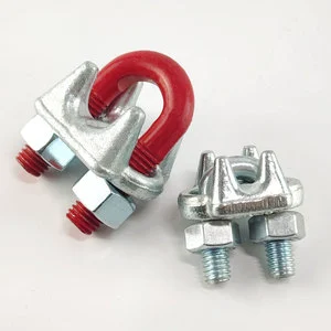 Cable Clamps Galvanized Wire Rope Clip For Wire Rope Fixed