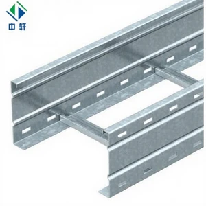 Custom Aluminum Alloy Industrial Bridges and Ladders Cable Tray Racks with Stainless Steel Surface for Data Centers Cable Laying
