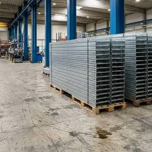 HUAPENG Wholesale Price Custom Length Side Rails Cable Trunking Hot-Dip Galvanized Cable Trunking