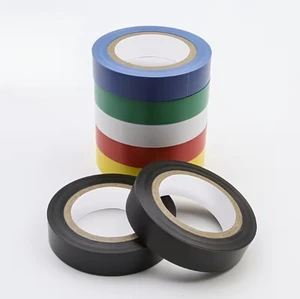 Strong Adhesion 0.13mmX15mmX10m PVC Insulating Tape Automotive Cable Harness Wrapping Tape