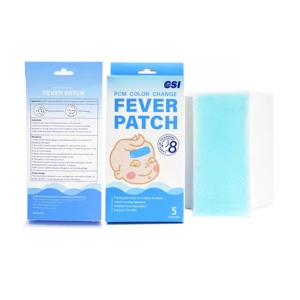 CSI Health Care Supplies Kids & Adults CE Forehead Fever Patch Cooling Gel Patch Sheet