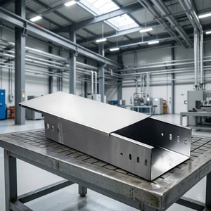 CE Certified Industrial Hot Dip Galvanized Steel Cable Tray Optimized For Heat Dissipation And Anti Corrosion Performance