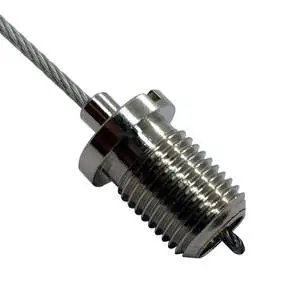Quality Assured 18mm Faston Cable Clips 90 Degree Wire Rope Grippers for Outdoor Use