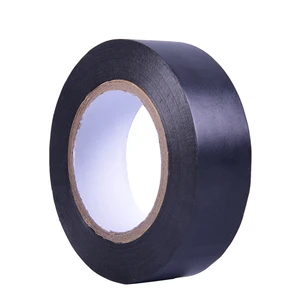 PVC Electrical Insulating Insulation Tape Flame Retardant pvc tape roll black manufacturer sample tape