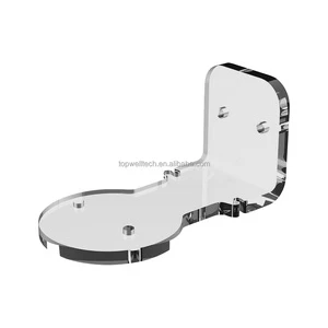 Wall Mount Acrylic Bracket with Adhesive and Screws for Eufy Security Indoor Cam